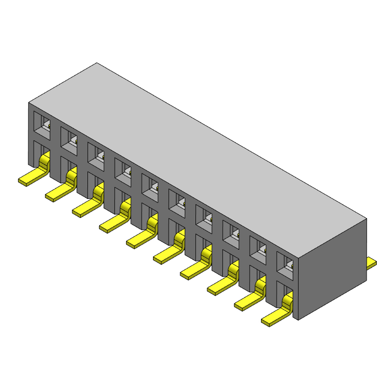 P/H2.0mm 雙排排母 FC219